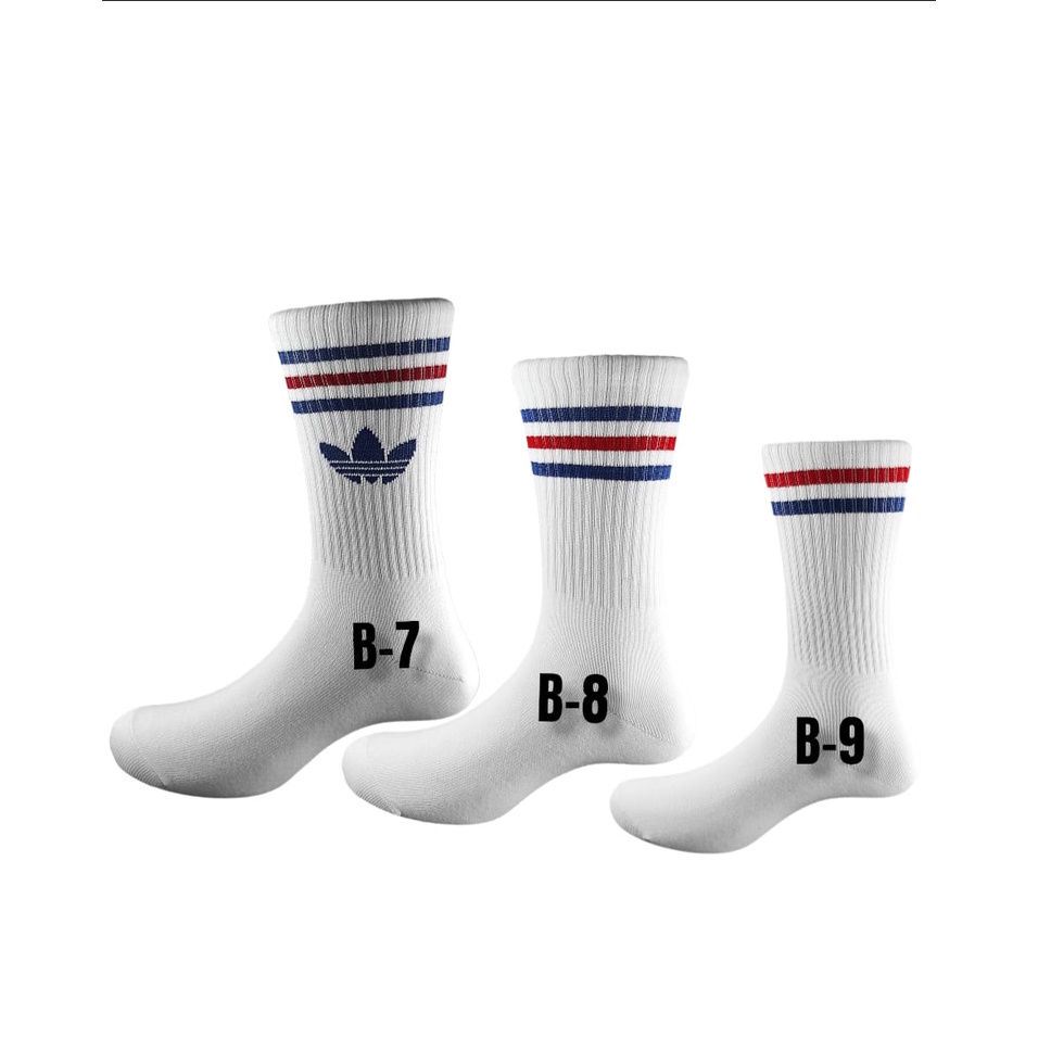 1 Lusin Kaos Kaki Skate/Kaos Kaki Oldschool Bebas Pilih Motif