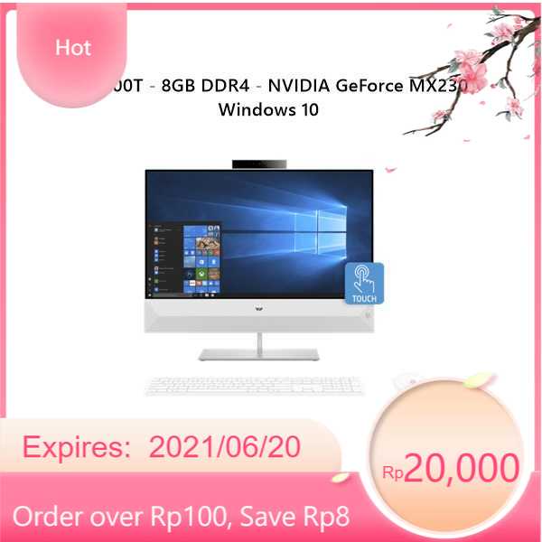 HP Pavilion All-in-One 24-xa0115d i7-9700T - 8GB DDR4 -2TB MX230 Win10