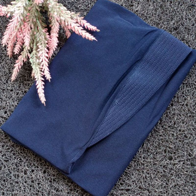 040 Sherin Polos Ori Aldhans hijab instan jilbab kerudung original al-dhans-Navy