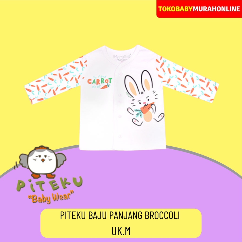 PITEKU BAJU ATASAN PANJANG BROCCOLI UK.M / ATASAN ANAK