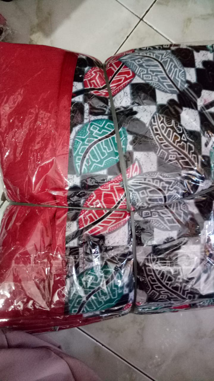 Atasan Batik Tunik Tunic Wanita Modern M L Xl Sabuk Atasan Kantor Tunik Muslim Batik Kawung Modern