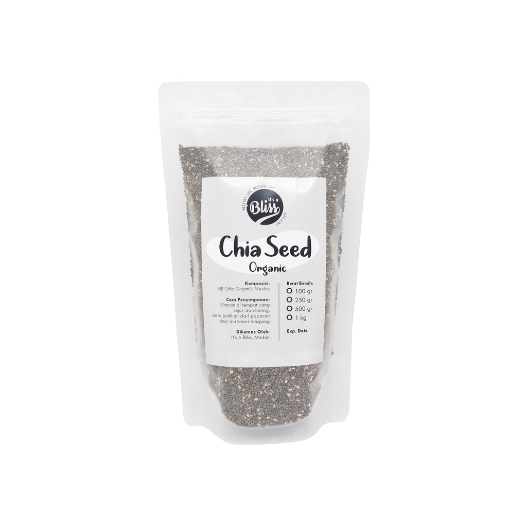 

Organic Chia Seed (1 kg) / Mexico Black Chia Seed