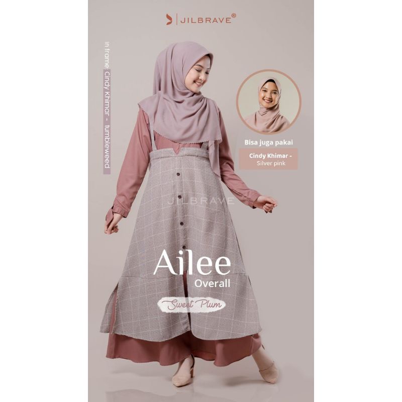 Ailee Overall Jilbrave Sweet Plum SIZE M