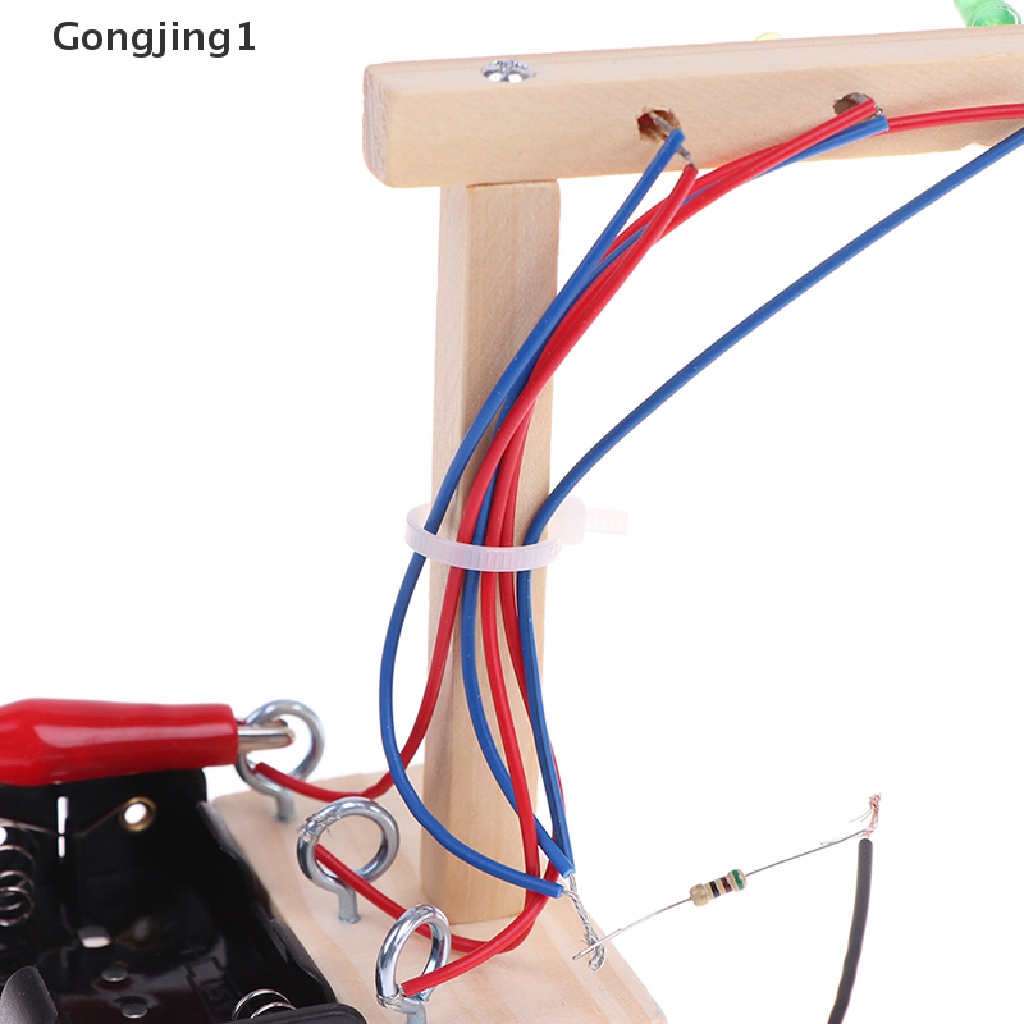 Gongjing1 Mainan Edukasi Mesin Elevator Sinyal Lampu Untuk Eksperimen Sains Anak