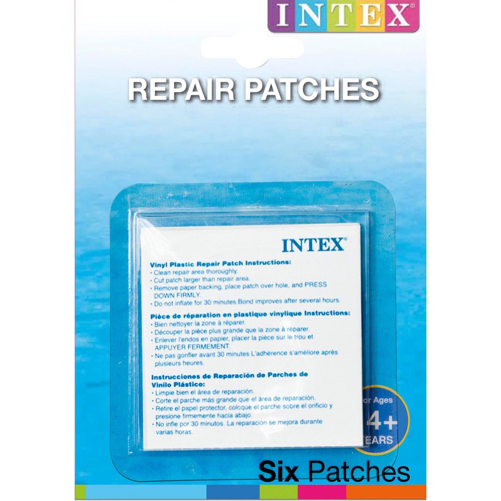 Intex 59631 Repair Patches Lem Tempel