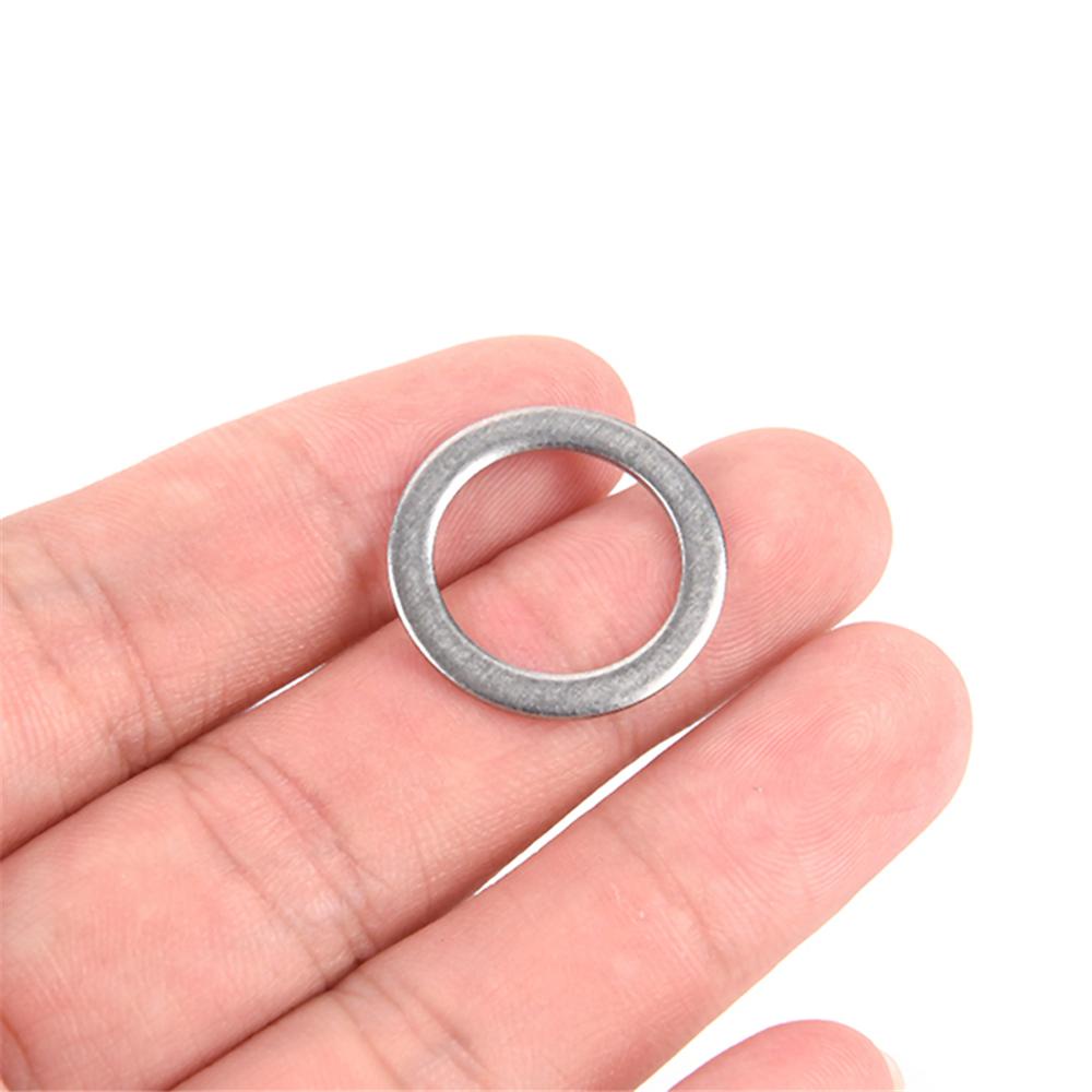 NICKOLAS1 Ring Washers Stainless Steel 10Pcs Spacer Engkol Sepeda Bagian MTB Bike Sepeda Pedal