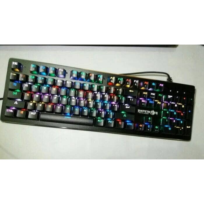 Keyboard Gaming mechanical imperion mech 10 full size