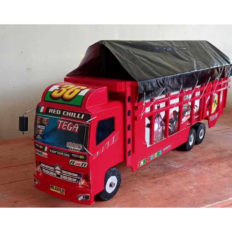 PROMO TRUK OLENG TRONTON UKURAN BESAR BAHAN KAYU BERKUALITAS