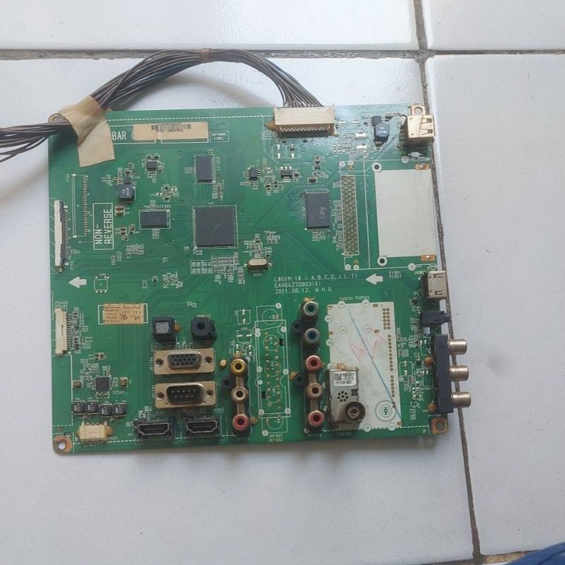 mesin mainboard tv LG 42lk450