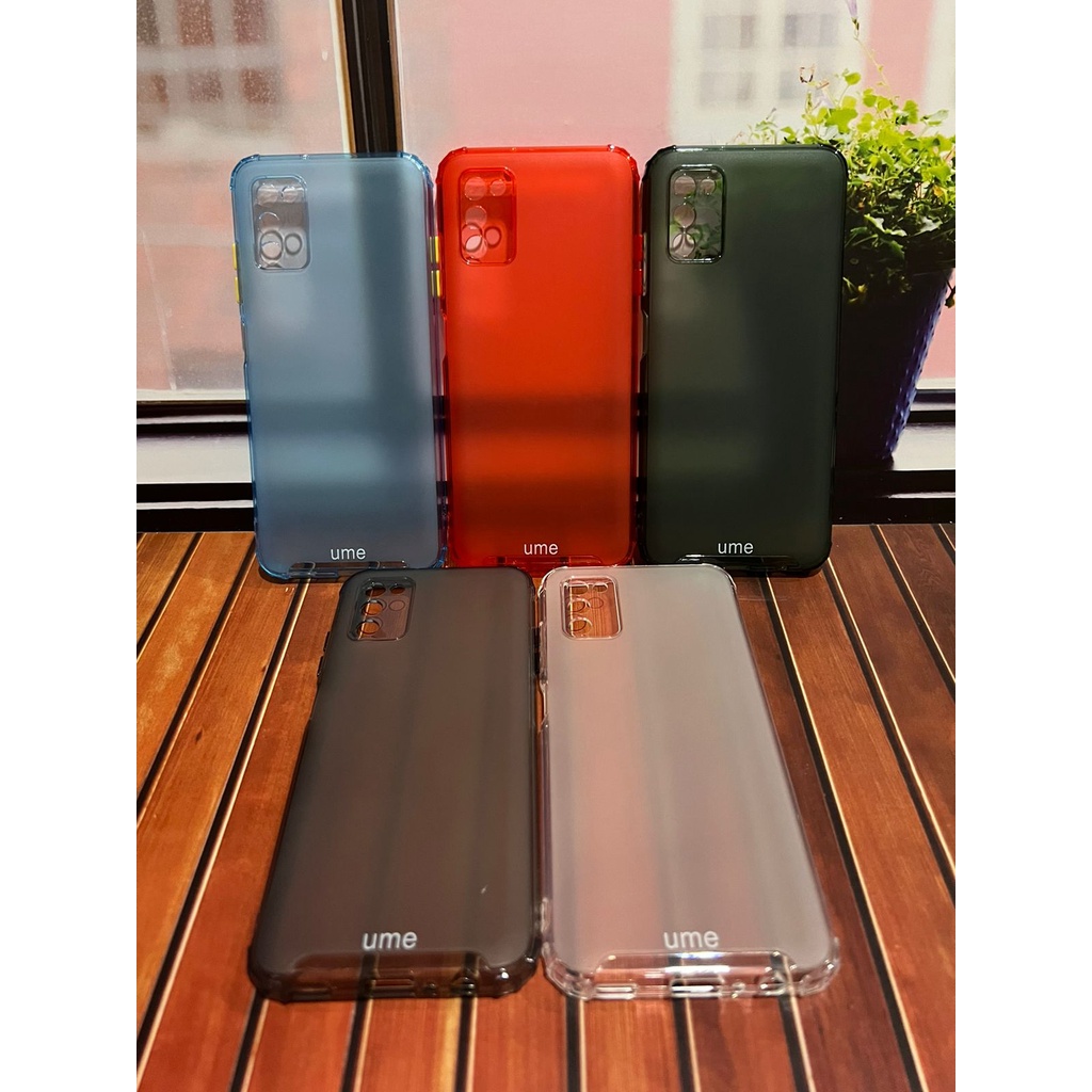 CASE SAMSUNG A03S , CASSING SAMSUNG GALAXY A03S SOFT CASE UME MATTE RAINBOW
