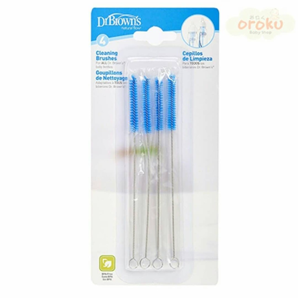 DR BROWN CLEANING BRUSH 4 PACK NO 620 / SIKAT BOTOL