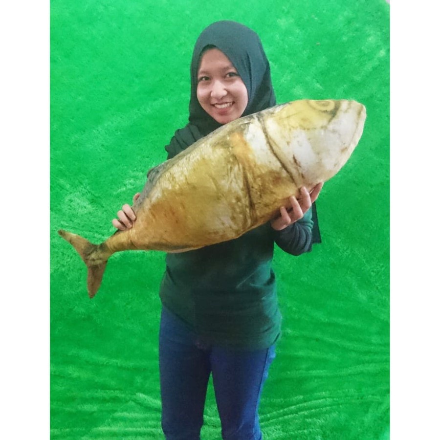 Bantal Ikan Peda JUMBO Boneka Bantal Ikan Asin Peda 30x70cm ukuran L
