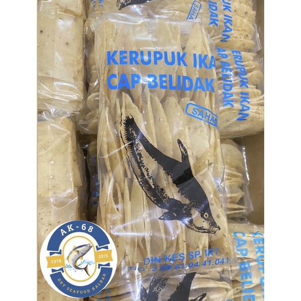 

kerupuk sahang cap ikan belidak 500gram