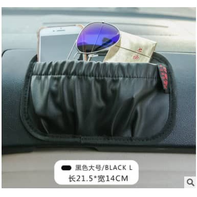 Tas Pouch Kantung Tempel penyimpanan dashboard Aksesoris mobil