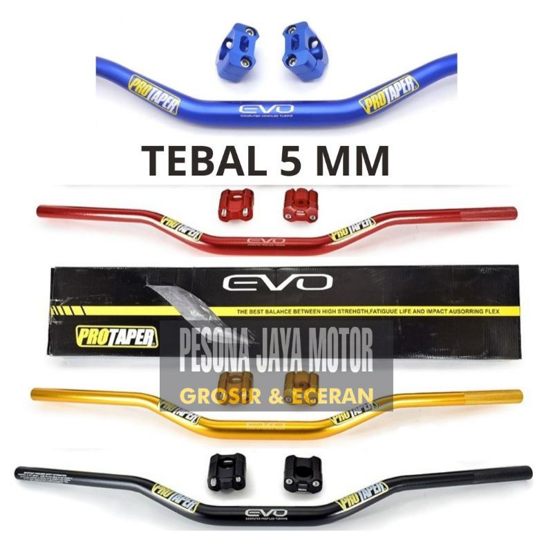 Fast Racing 99 Stang Fatbar Protaper Evo Type Low Original Universal Semua Motor