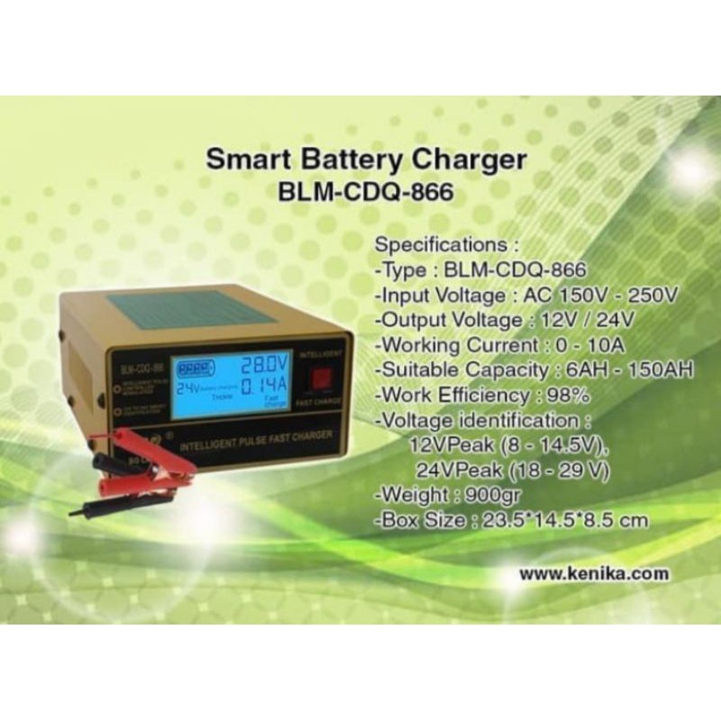 Smart Battery Charger BLM-CDQ-866