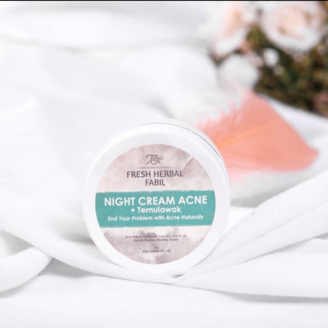 

Fabil Night Cream Acne Temulawak