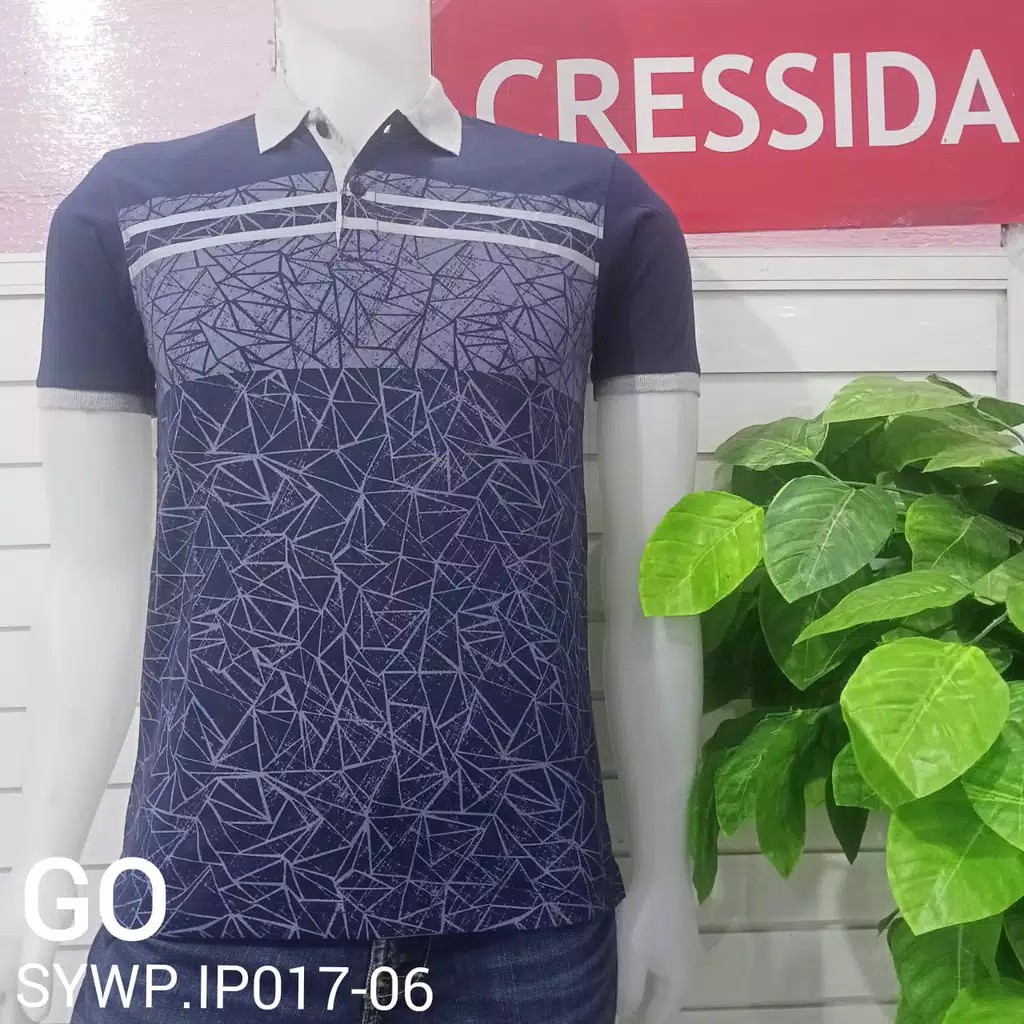 gos  CRESSIDA KAOS POLO SHIRT COWOK Baju Pria 100% Original!