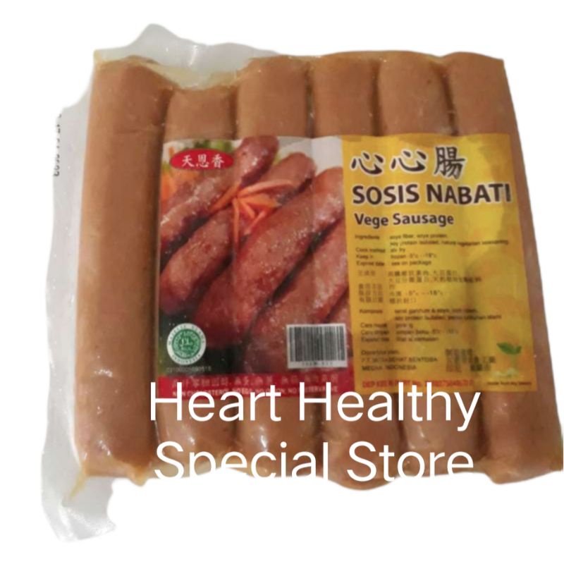 

Tian En Xiang / Evergreen Sosis besar Vegetarian isi 6