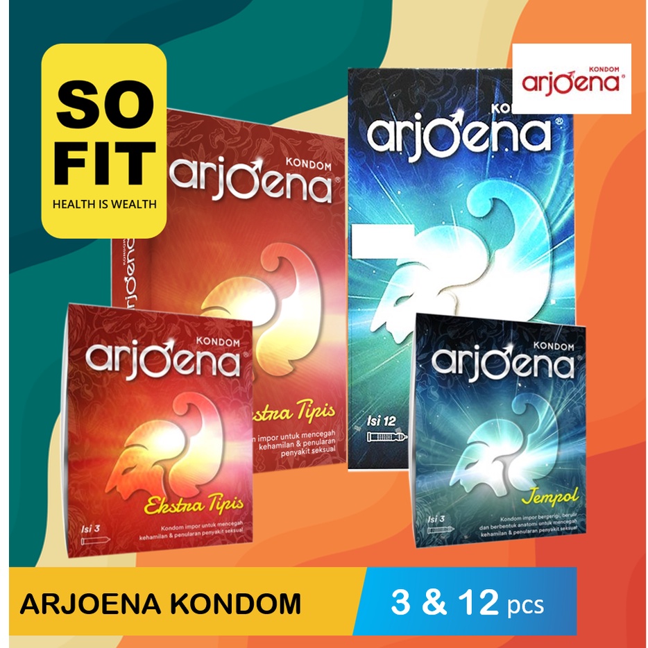 ARJOENA Kondom Series / Alat Kontrasepsi