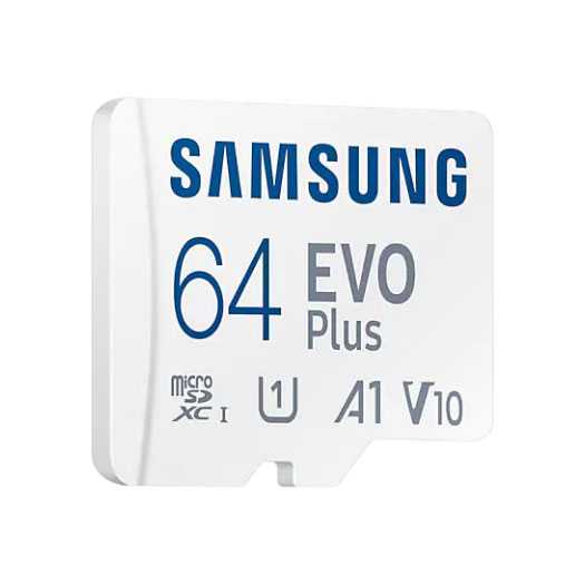 IDN TECH - Samsung MicroSDXC EVO Plus U1 V10 A1 (130MB/s) with Adapter