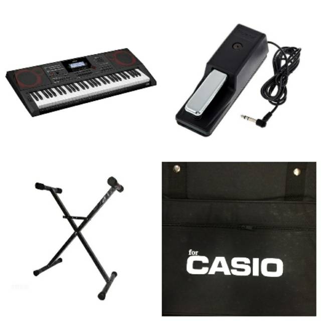 paket komplit KEYBOARD CASIO CTX5000 ORIGINAL CTX-5000