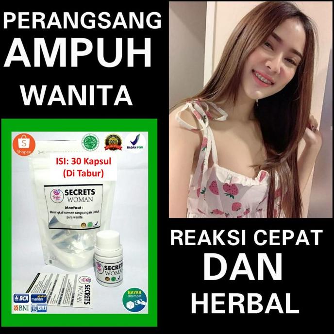 OBAT HERBAL KLIMAKS DAN ORGASME | SECRET WOMAN