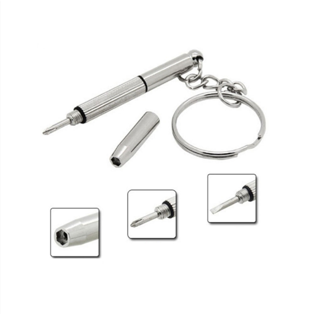 1pc Obeng Mini Multifungsi Untuk Reparasi Kacamata / Jam Tangan