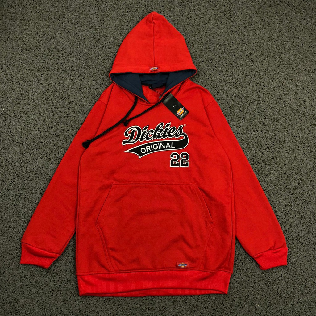 Jaket Sweater Hoodie Dickies Original 22 Merah