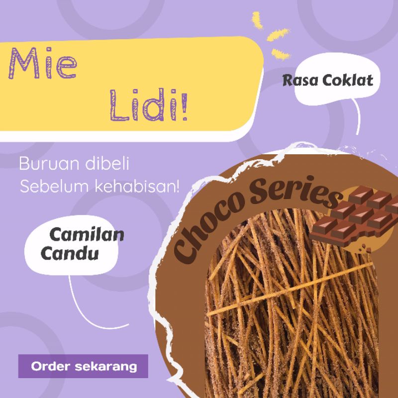 

(PROMO FAEYZA) Mie Lidi 150gr Kemasan Box / Mie Biting