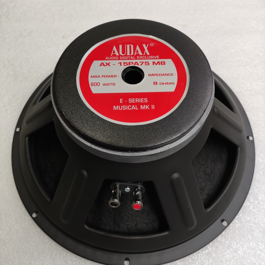 speaker audax AX 15 PA 75 full range 600 watt 15pa75 . 15 PA75