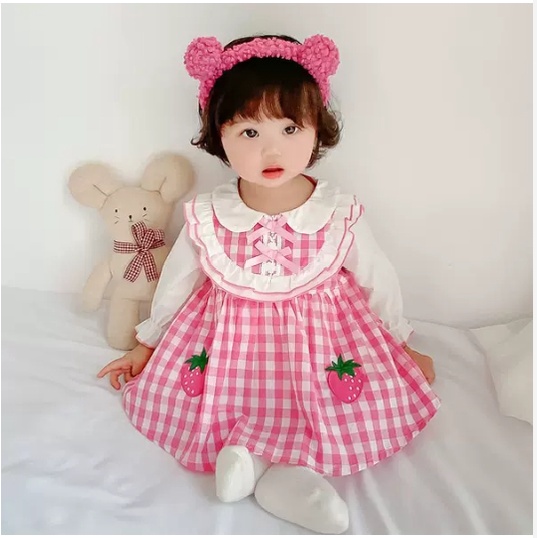 DR112-Dress Gaun Bayi Perempuan Frutti Trutti