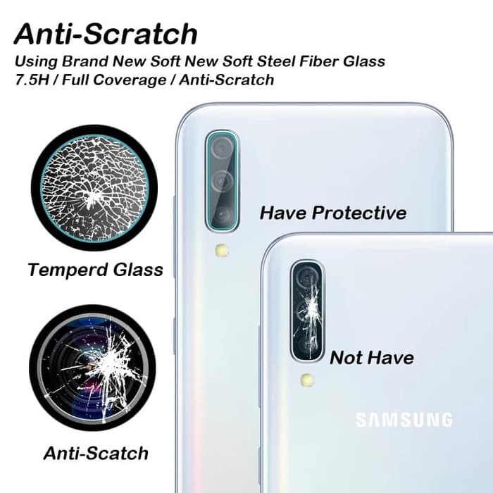 NA - Tempered Glass Kamera Samsung A30S - Pelindung Kamera Samsung A30 S