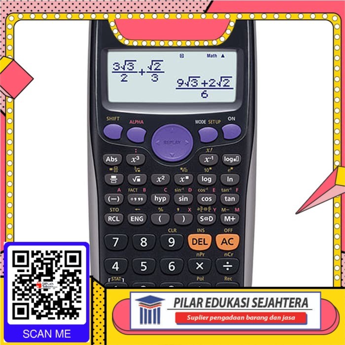 

CASIO FX-350ES PLUS SCIENTIFIC CALCULATOR | SAINS KALKULATOR