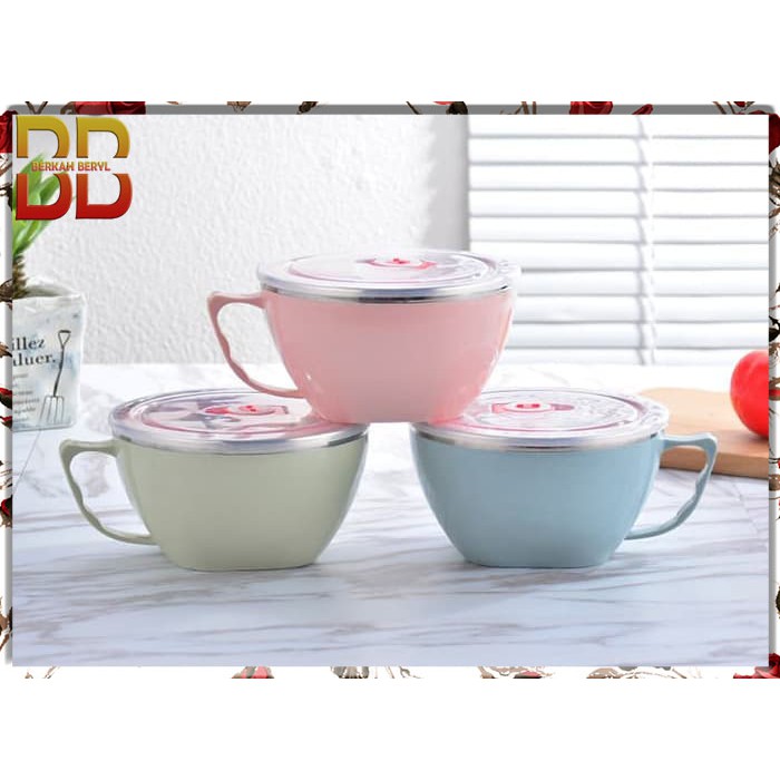MANGKOK TUTUP KEDAP UDARA STAINLESS STEEL KOREAN AIRTIGHT BOWL