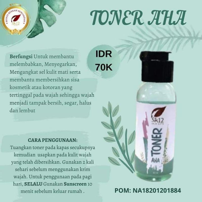 Toner Aha Sr12 Shopee Indonesia