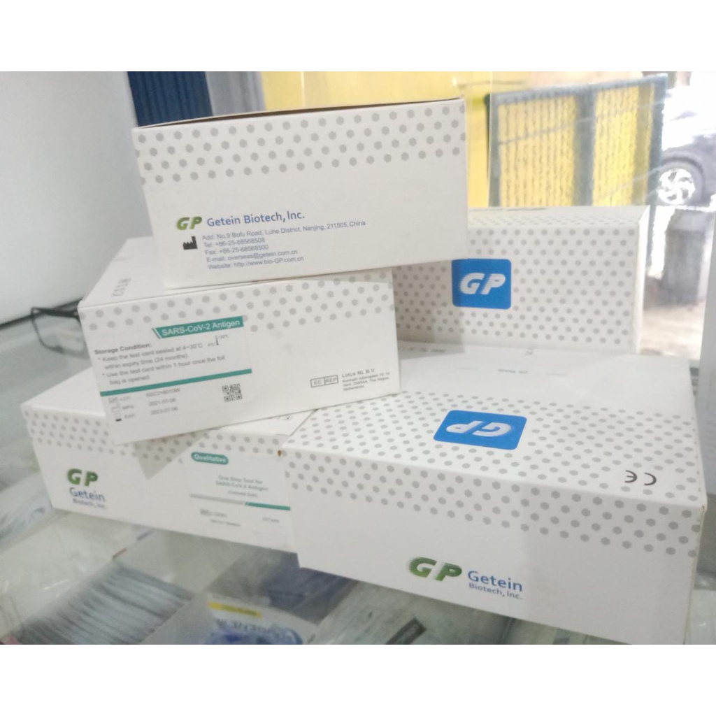 ANTIGEN GP GETEIN ORIGINAL PRODUK STOCK READY BANYAK PROSES CEPAT