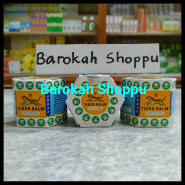 Obat China Tiger Balm white ointment balsem harimau warna putih 20 gram