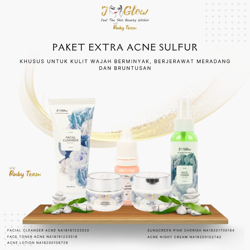 j glow agne sulfur / j glow agne skincare