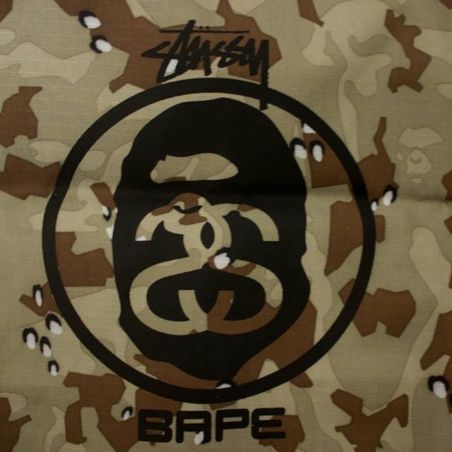 totebag Bape x Stussy original