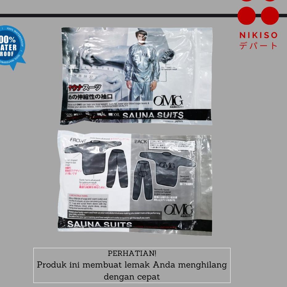 ♗ Sauna Suit Wanita Pria Jumbo | Jaket Sauna Olahraga Jogging Pria | Jaket Sauna Wanita Jumbo ✈