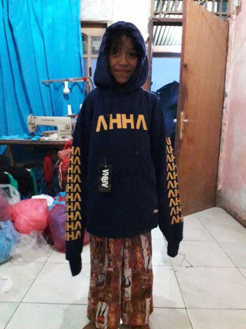 Jaket Anak Ahha Cakar Batik Claw / Hoodie Ahha Cakar Putih