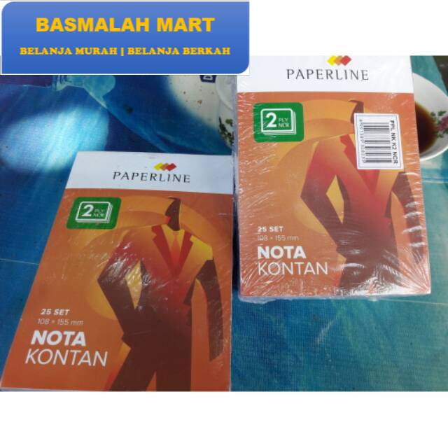 

BUKU NOTA KONTAN 2PLY / 2 PLY KECIL (10BUKU) MURAH