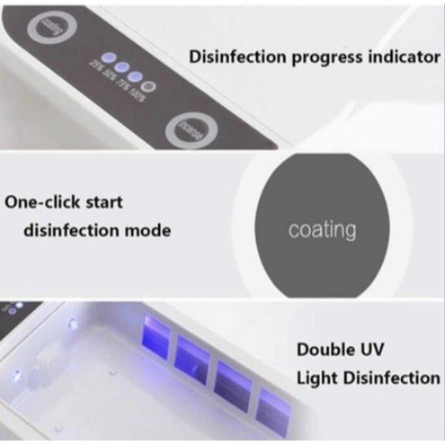 UV Sterilizer Box Disinfectant Steril Box Lampu Sinar Ultra Violet