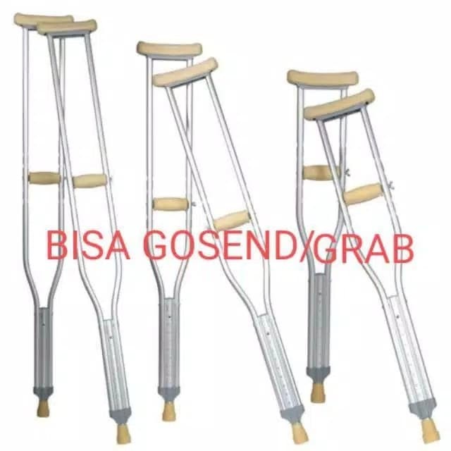 TONGKAT KETIAK.ALAT BANTU JALAN PATAH KAKI