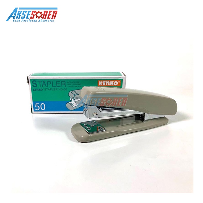 

STAPLER KENKO [HD-50] / STAPLES / CEKREKAN / PENGOKOT / HEKTER / STEPLES STANDAR / STEPLER BESAR / KLIPAN KUAT TAHAN LAMA KENKO