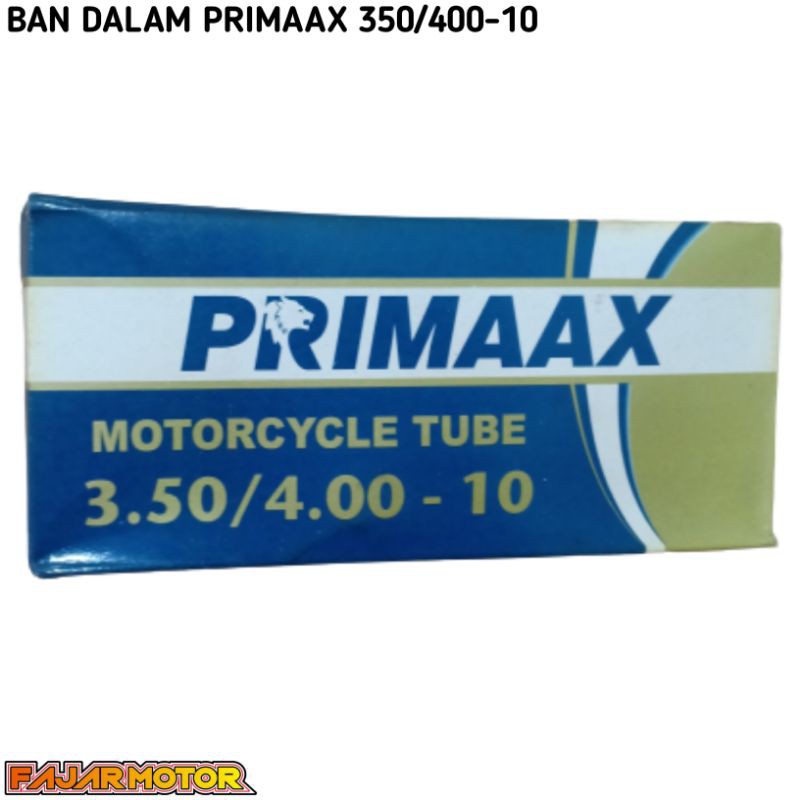 PRIMAAX BAN DALAM UKURAN 325/350 350/400 RING 10 VESPA