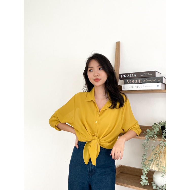 Kadaka T-0301 Longsleeve Chiffon Shirt