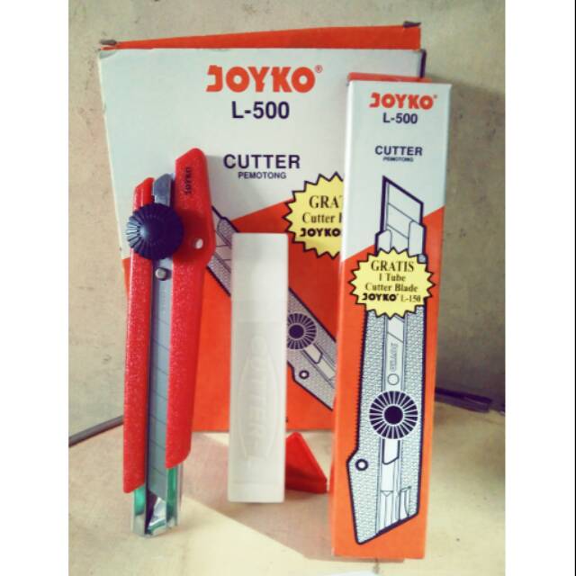 

Cutter Besar Joyko bonus isi cutter1 pack