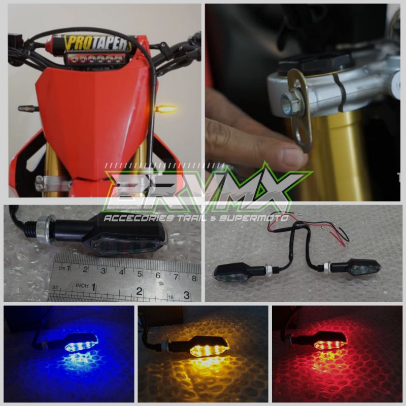 LAMPU SEIN LED KLX / SEIN PAPAN KLX DTRACKER CRF WR